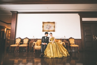 新作カラードレス