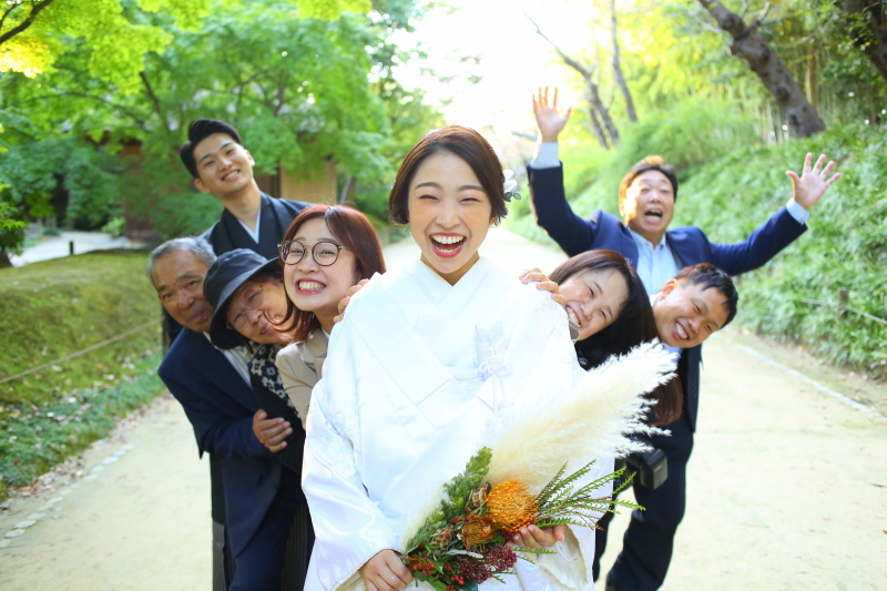 家族フォトウェディング