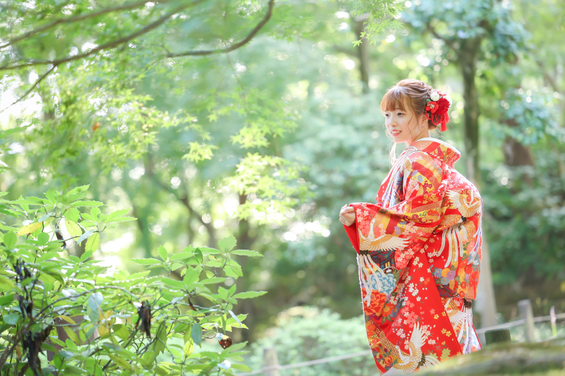 ポーズのご紹介♪～和装ソロショット~花嫁様編