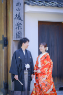 伝統美と自然が織りなすウェディングフォトin岡山後楽園