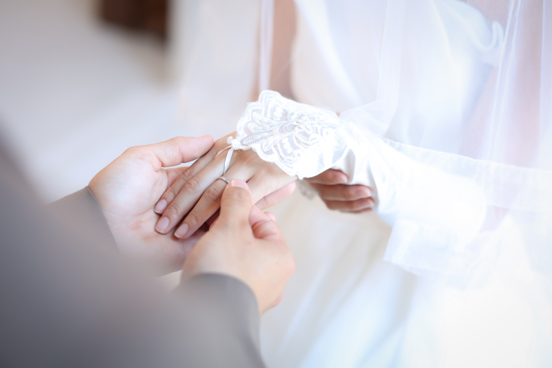 お手元のショット!