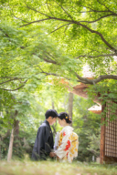 【新緑】和装1点ロケーション&洋装1点スタジオプラン(*^▽^*)
