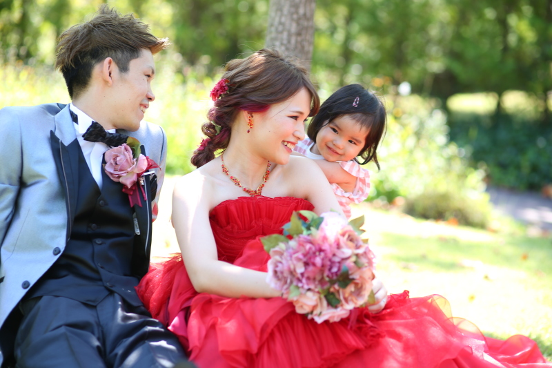 家族フォトウェディング