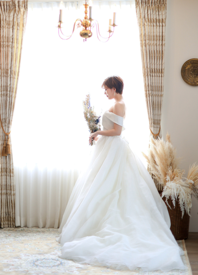 花嫁様ヘアスタイル