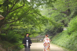【新緑ロケーション】鮮やかな緑に囲まれて…♥