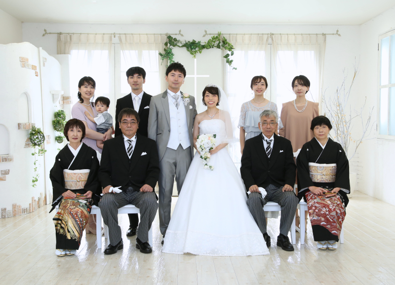 家族フォトウェディング