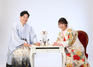 ペットと一緒にフォト撮影&hearts;