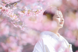 河津桜ロケーション！