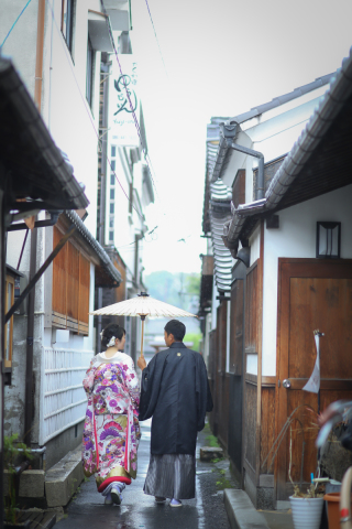 ～雨の日のロケーション撮影～