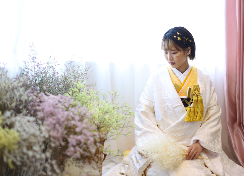 花嫁様ヘアスタイル
