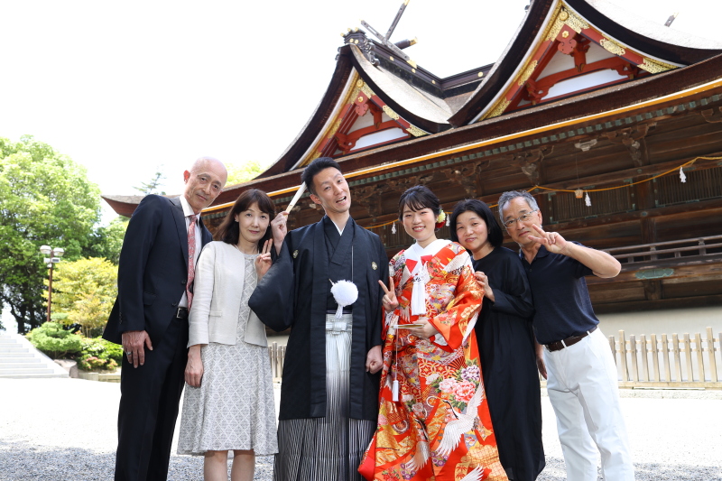 家族フォトウェディング