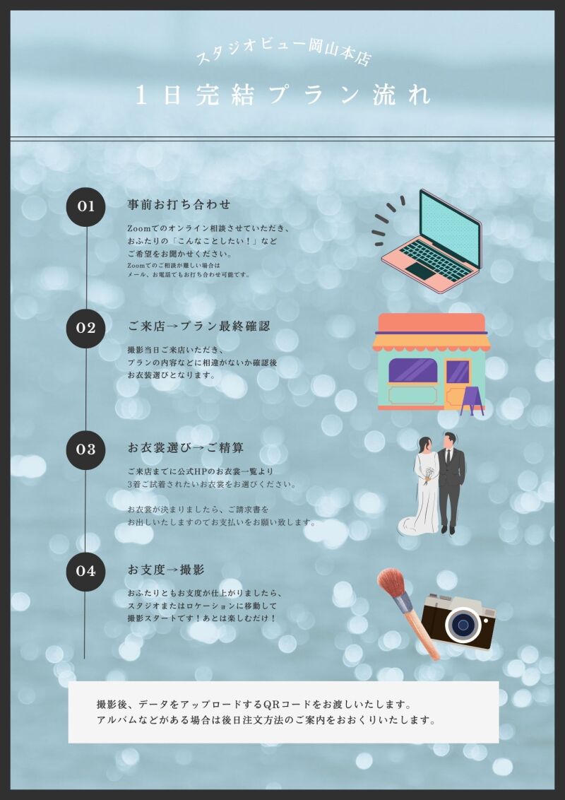 ＼ お急ぎの方も対応可能 ／1日完結プラン★