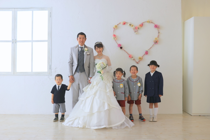 家族フォトウェディング