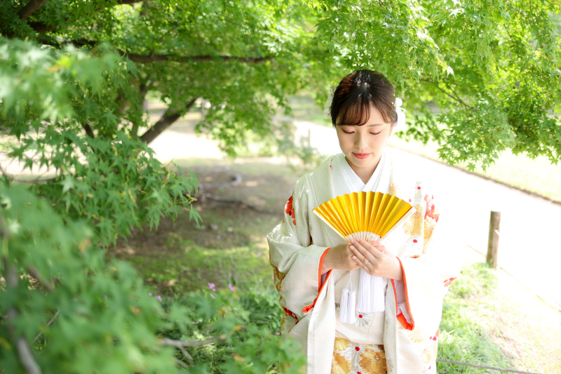 ポーズのご紹介♪～和装ソロショット~花嫁様編