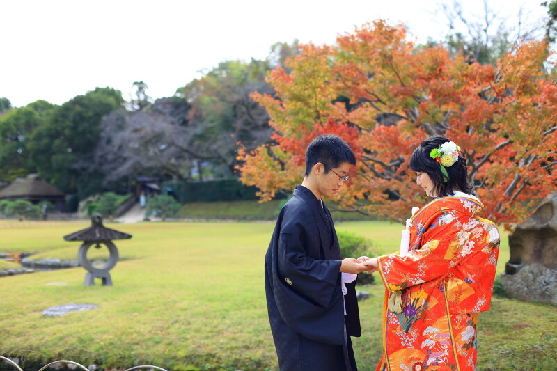 後楽園紅葉ロケーション撮影　大好評につき8月30日まで延長決定！