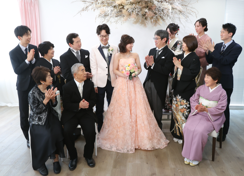 親御様と一緒にきっちり写真も残したい方にお勧め♪