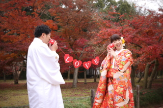 紅葉ロケーション撮影楽しかったです。