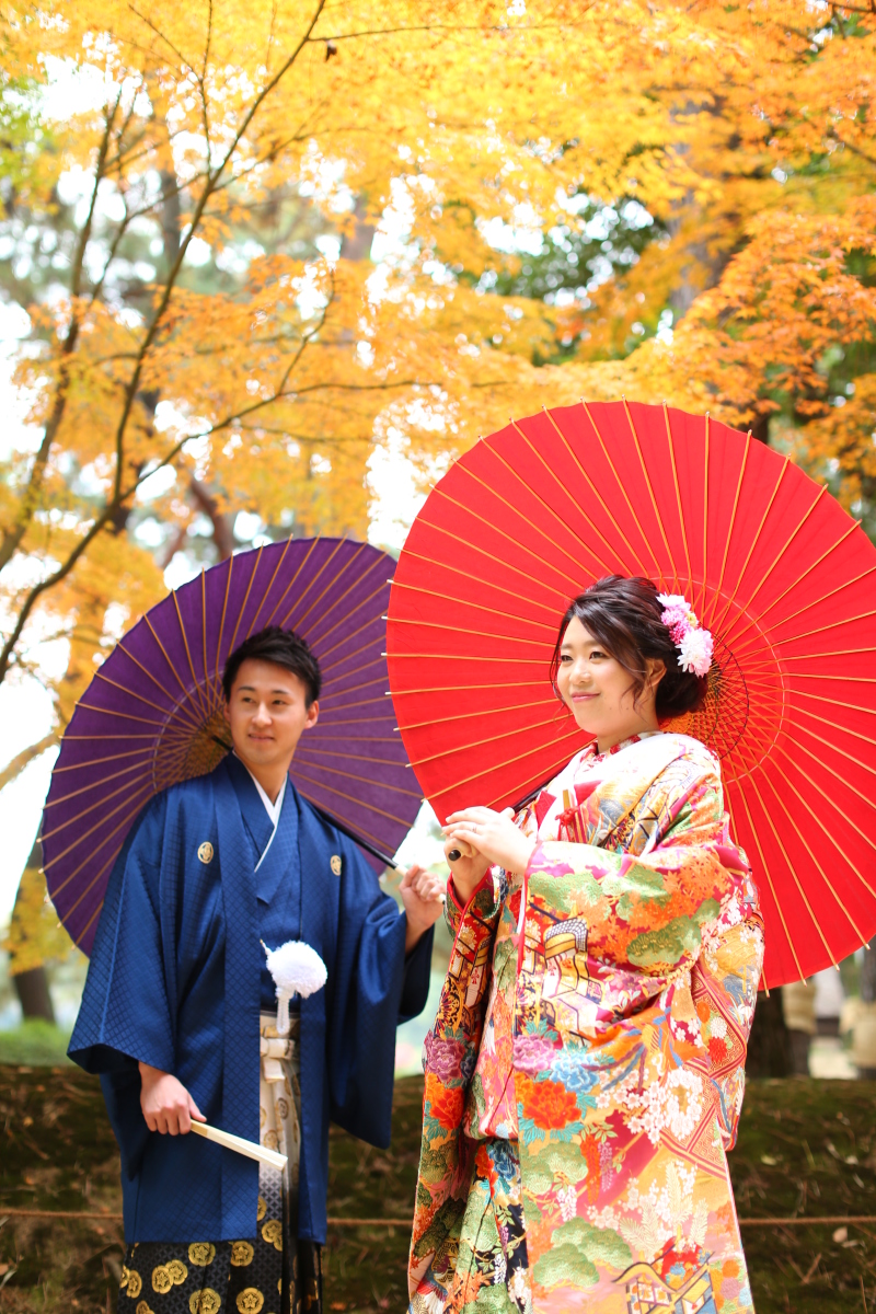 昨年の時期別紅葉状況♪【ご予約空き状況】