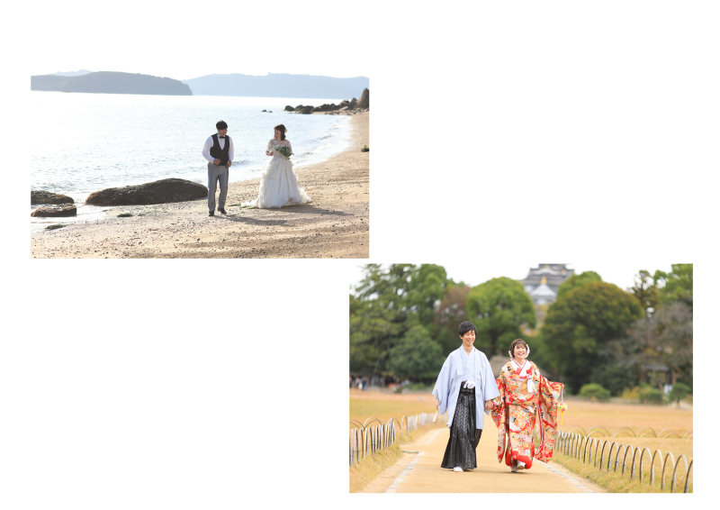 おふたりの自然な表情ひきだします♪