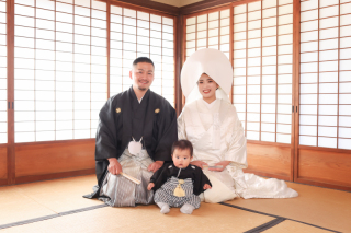 お子様と一緒にウェディングフォト☆