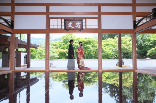 美しい「床もみじ」宝徳寺ウエディング