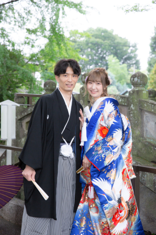 関東5大天神「桐生天満宮」和装ロケーション撮影