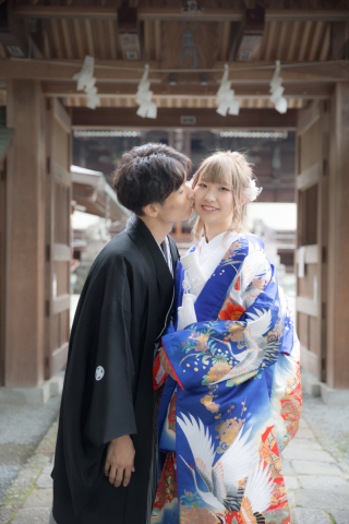 関東5大天神「桐生天満宮」和装ロケーション撮影