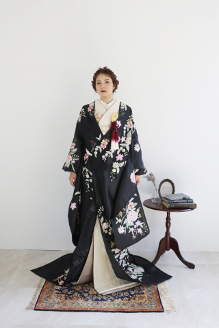 オーガンジー打掛のご紹介♪