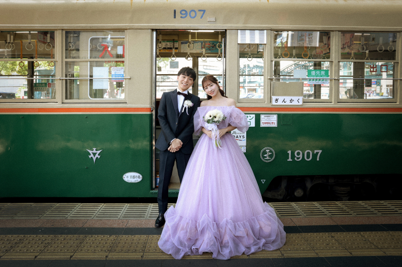 広島&rdquo;らしい&rdquo;場所で撮るフォトウェディング