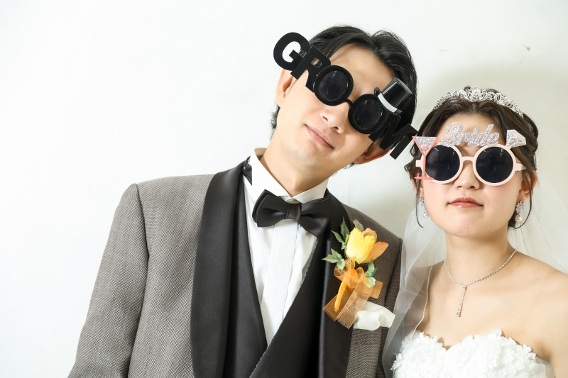 持込アイテムでふたりらしい1枚を