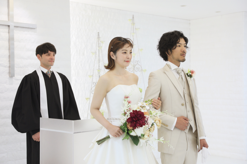 フォトウェディングで叶う、ウェディングセレモニー