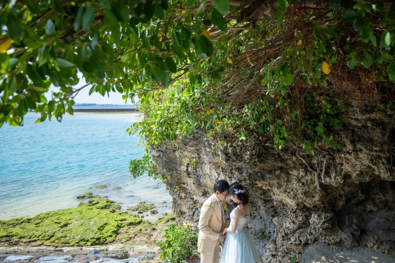 アラハビーチのグリーン撮影♡
