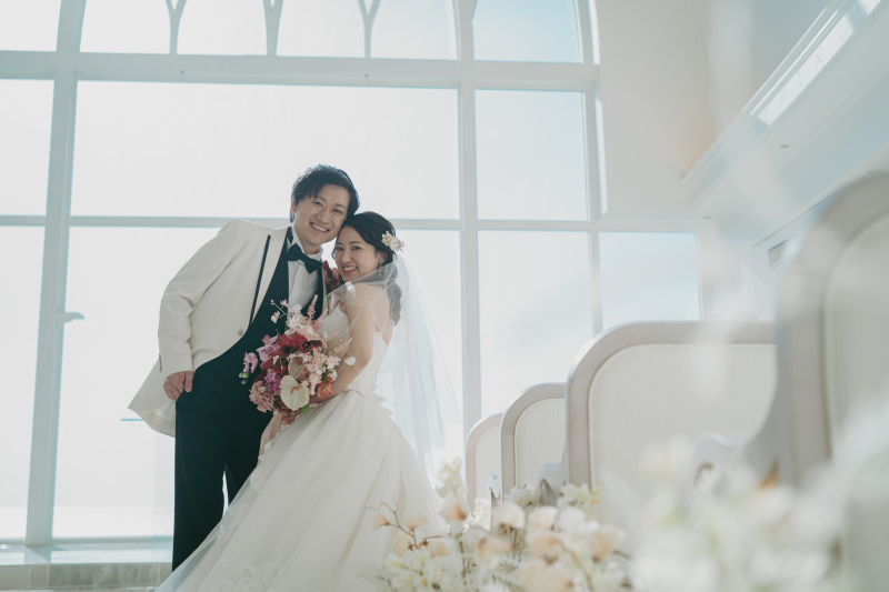 沖縄らしさ、お二人らしさ満載!リゾ婚フォト♪
