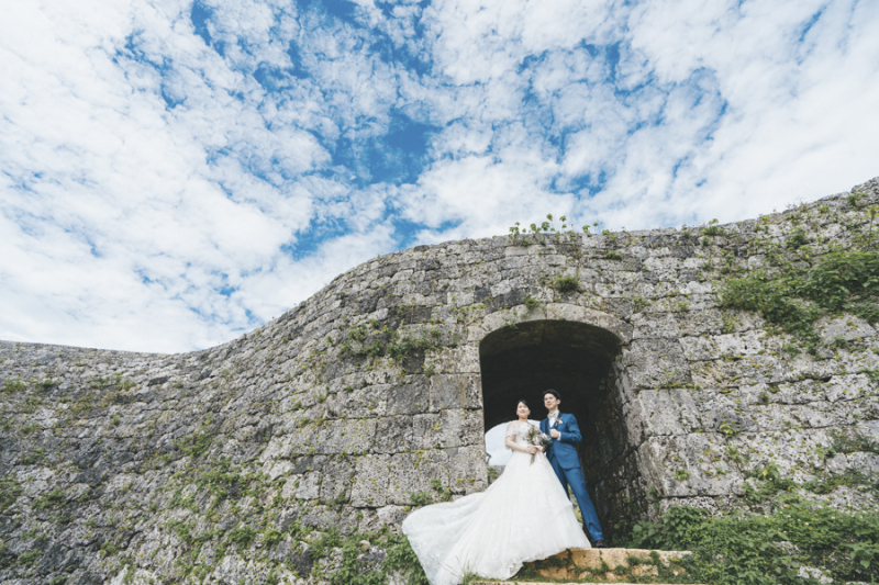 秋を感じられる座喜味城フォト！！