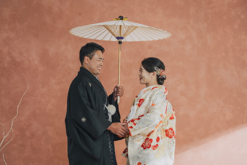 天候に左右されない!スタジオで残す美しい和装写真