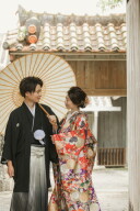 まるでタイムスリップ。琉球王朝の街並みで叶えるフォトウェディング