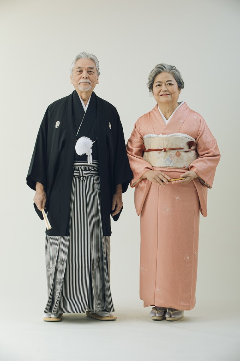 持ち込みの着物で思い出お写真に