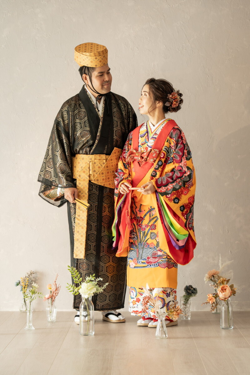 沖縄の伝統美に包まれて♡スタジオ琉装フォト体験