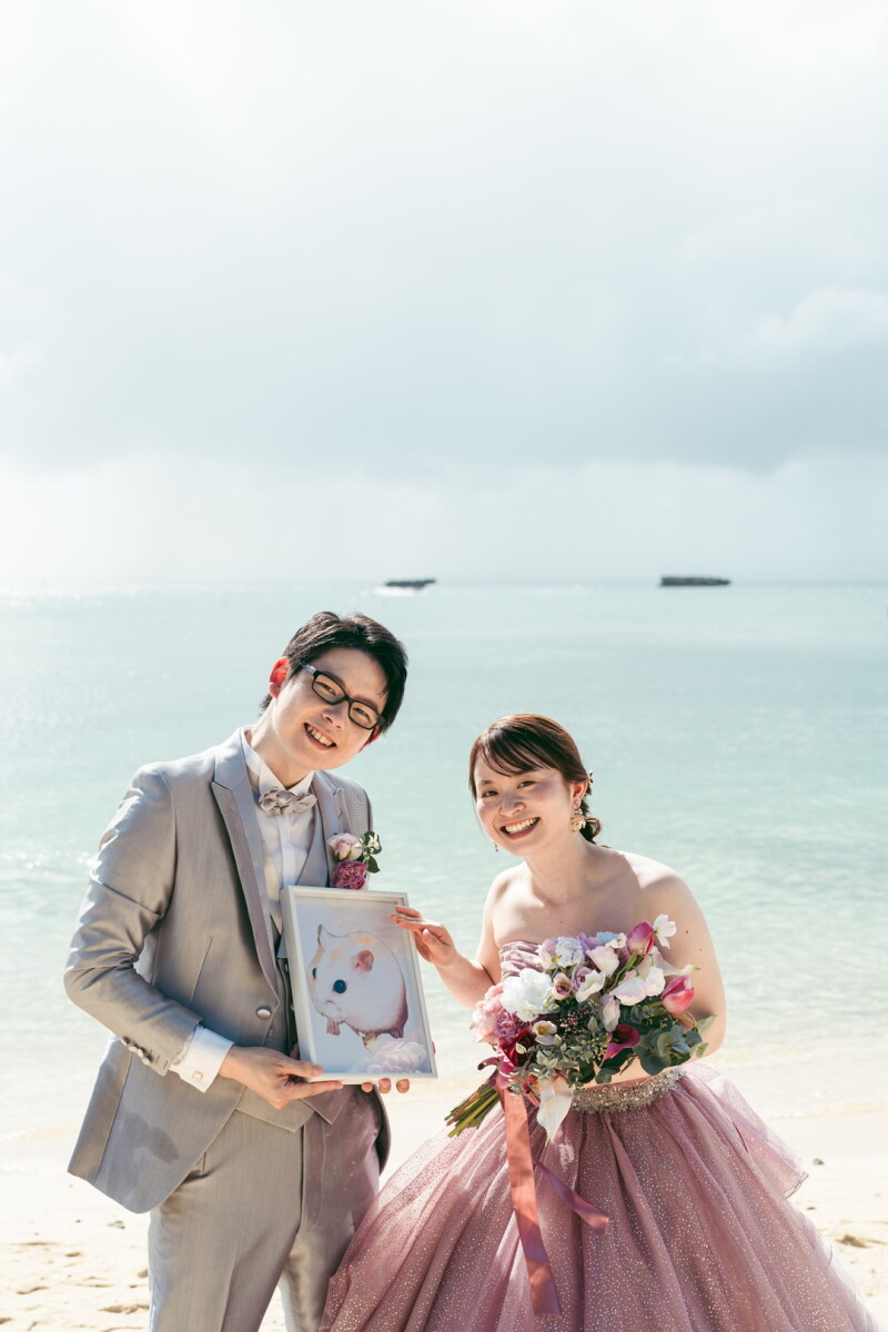 小物が引き出す、ふたりらしいフォトウェディング