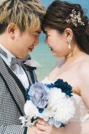 ロングベールで叶える、ふんわりロマンティックなウェディングフォト♪