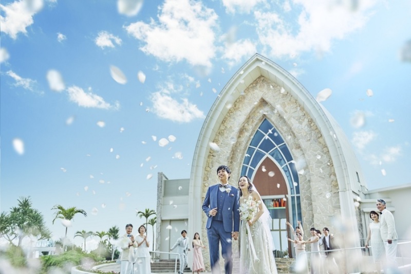 沖縄らしさ、お二人らしさ満載!リゾ婚フォト♪