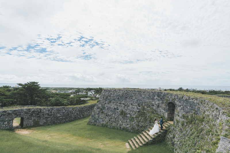 秋を感じられる座喜味城フォト！！