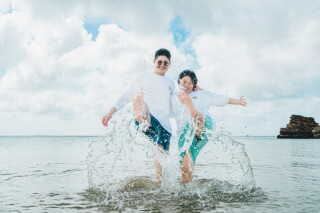 アラハビーチで過ごす、全力ビーチエンジョイな時間♪