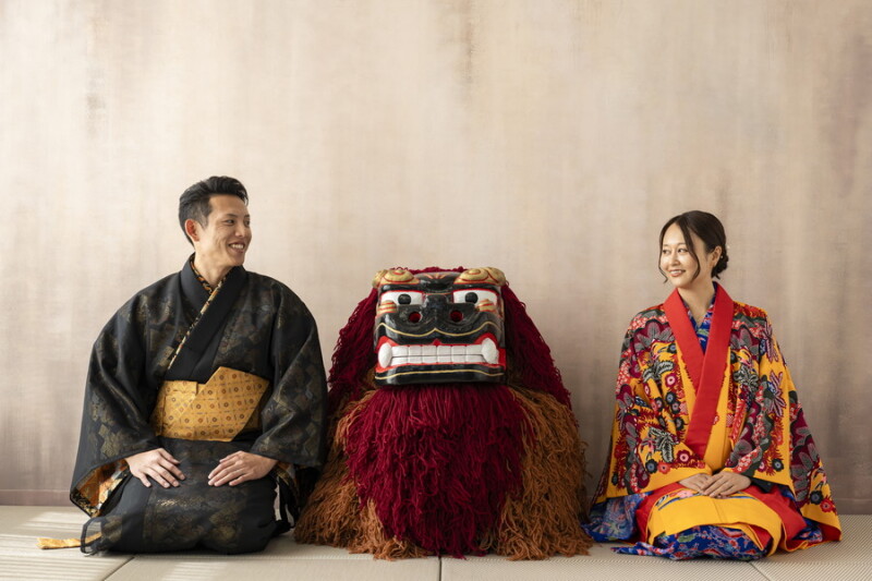 沖縄で叶える♡チャペル&ビーチ&緑のウェディングフォト♪