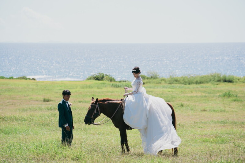 お馬さんとフォトウェディング✧˖