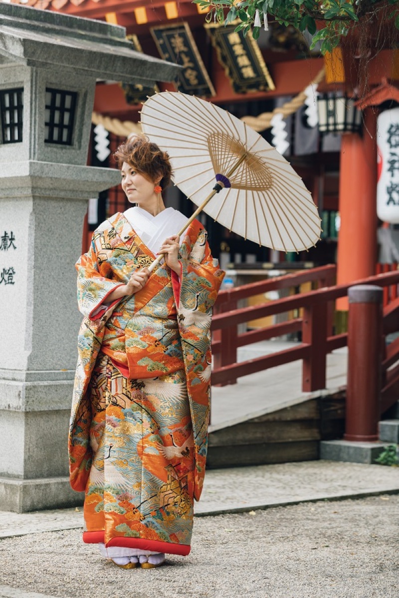 沖縄で和装もドレスも♡