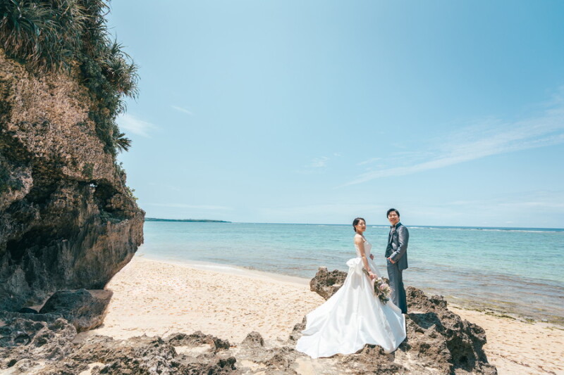 ザネー浜で特別な瞬間を！絶景フォトウェディングの魅力をたっぷりご紹介♪