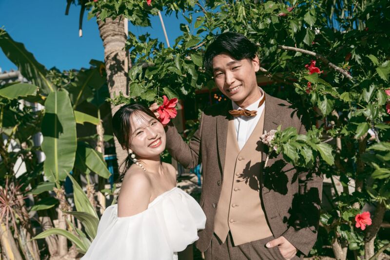 ヴェールアップと指輪交換♡