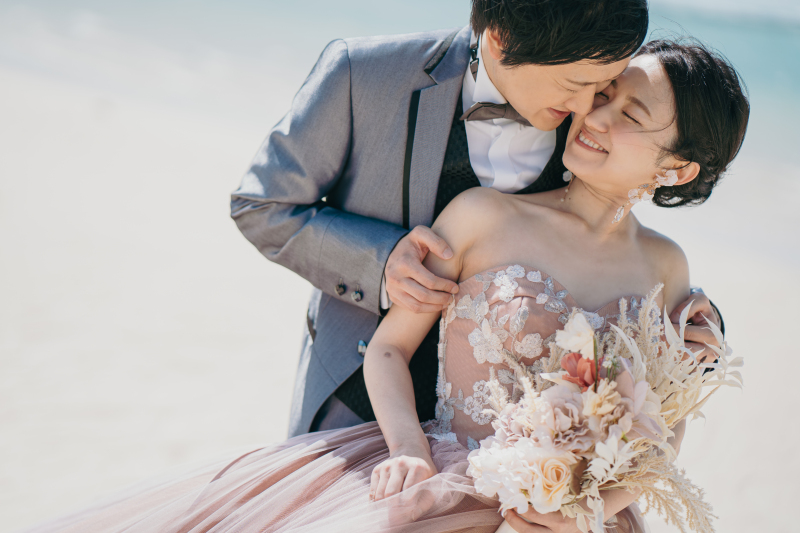 沖縄らしさ、お二人らしさ満載!リゾ婚フォト♪