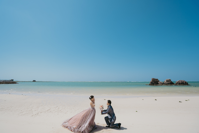 沖縄らしさ、お二人らしさ満載!リゾ婚フォト♪